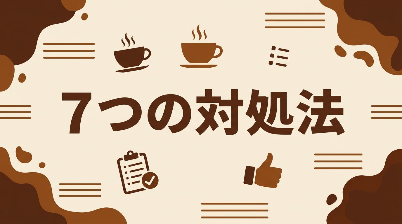 7つの対処法