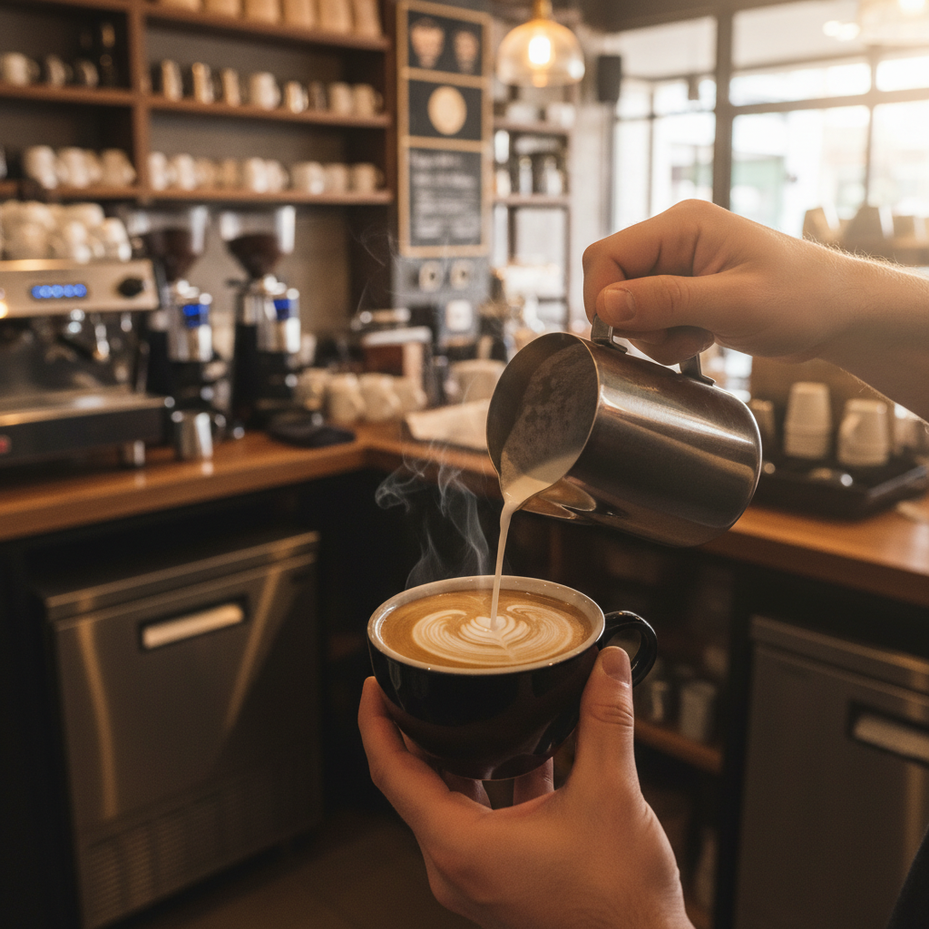 胃に優しいコーヒーの飲み方を紹介するイメージ